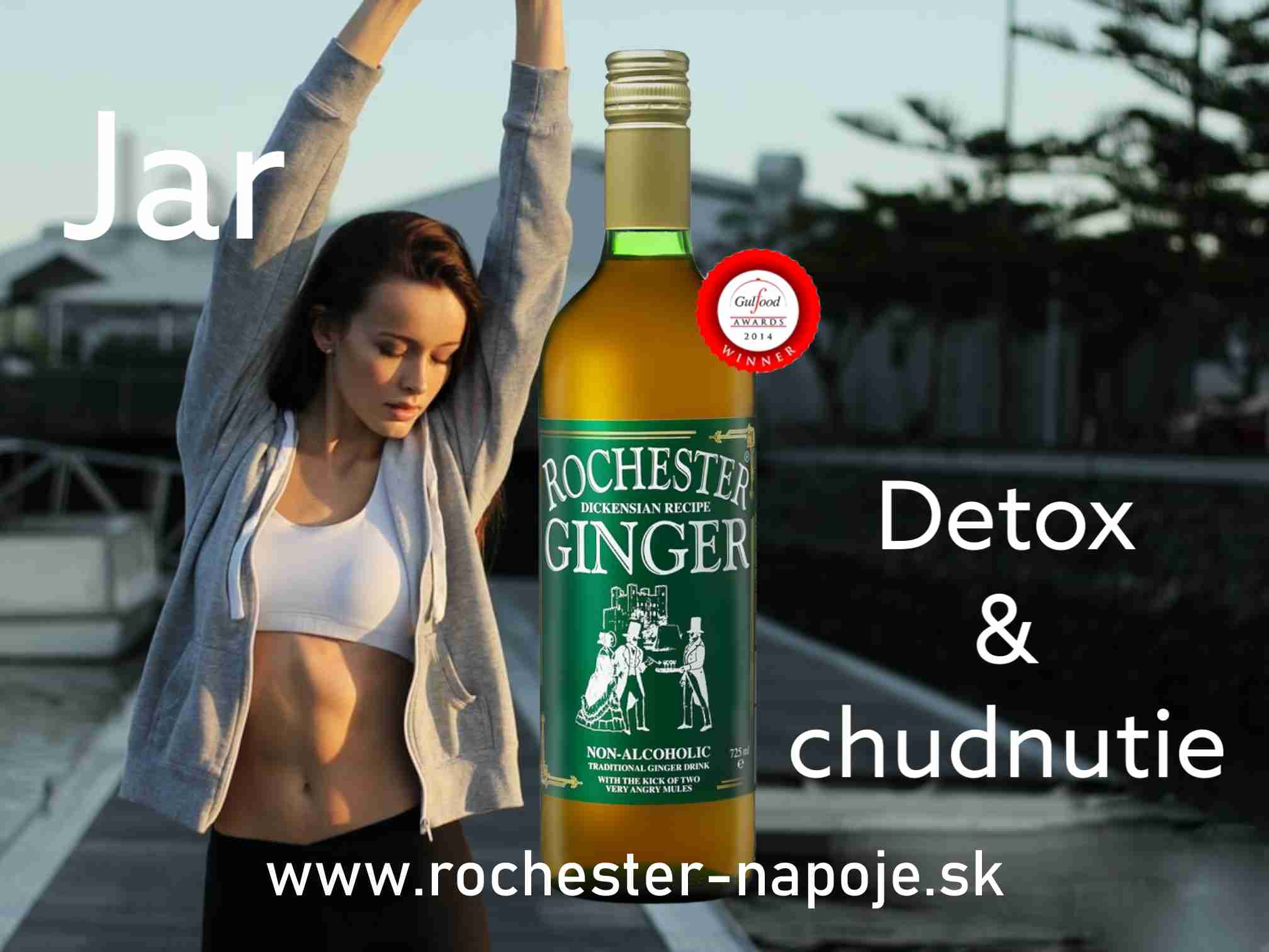 Rochester Ginger - jar, detox a chudnutie